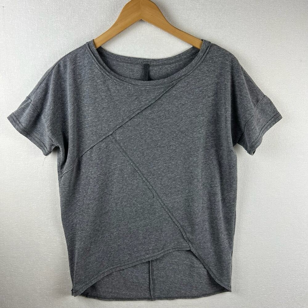 Vimmia Women’s Size S Heather Charcoal Grey Short Sleeve T-shirt